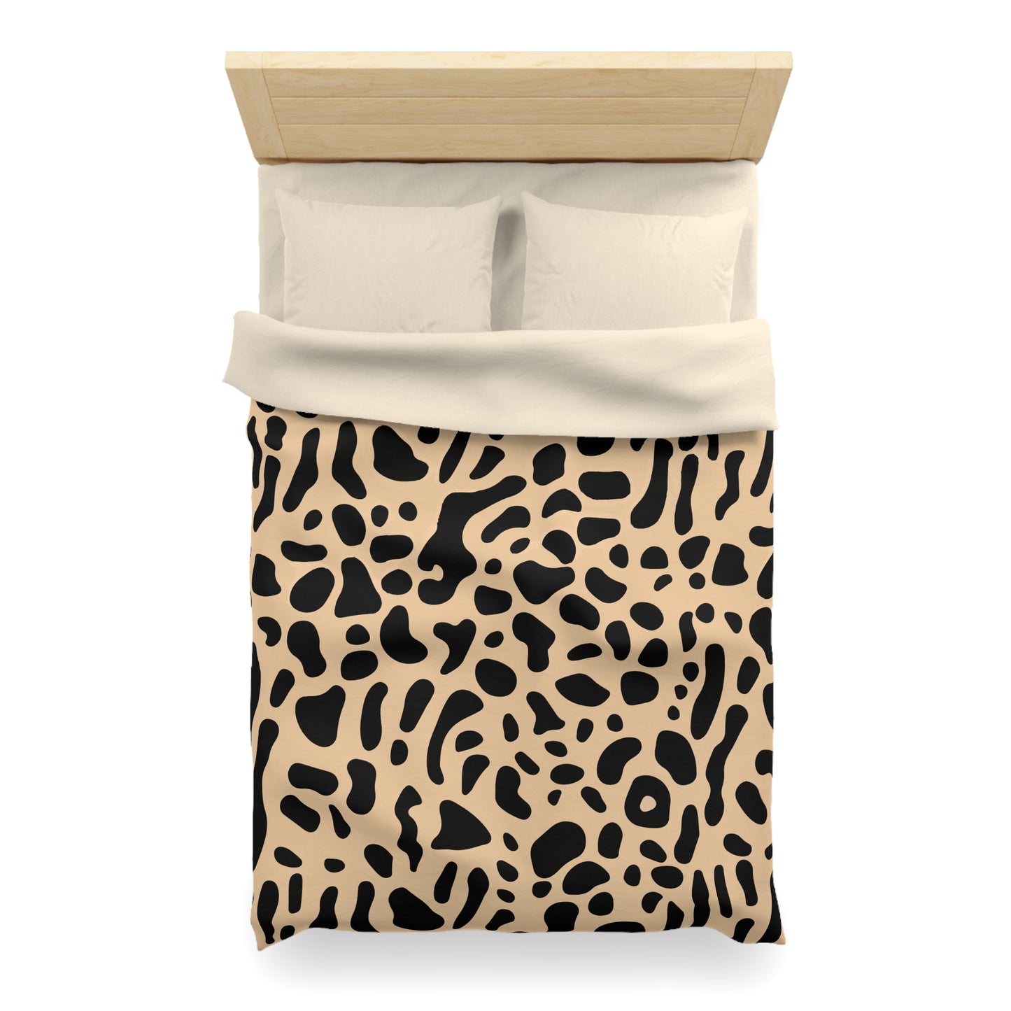 Modern Abstract Leopard Duvet Cover
