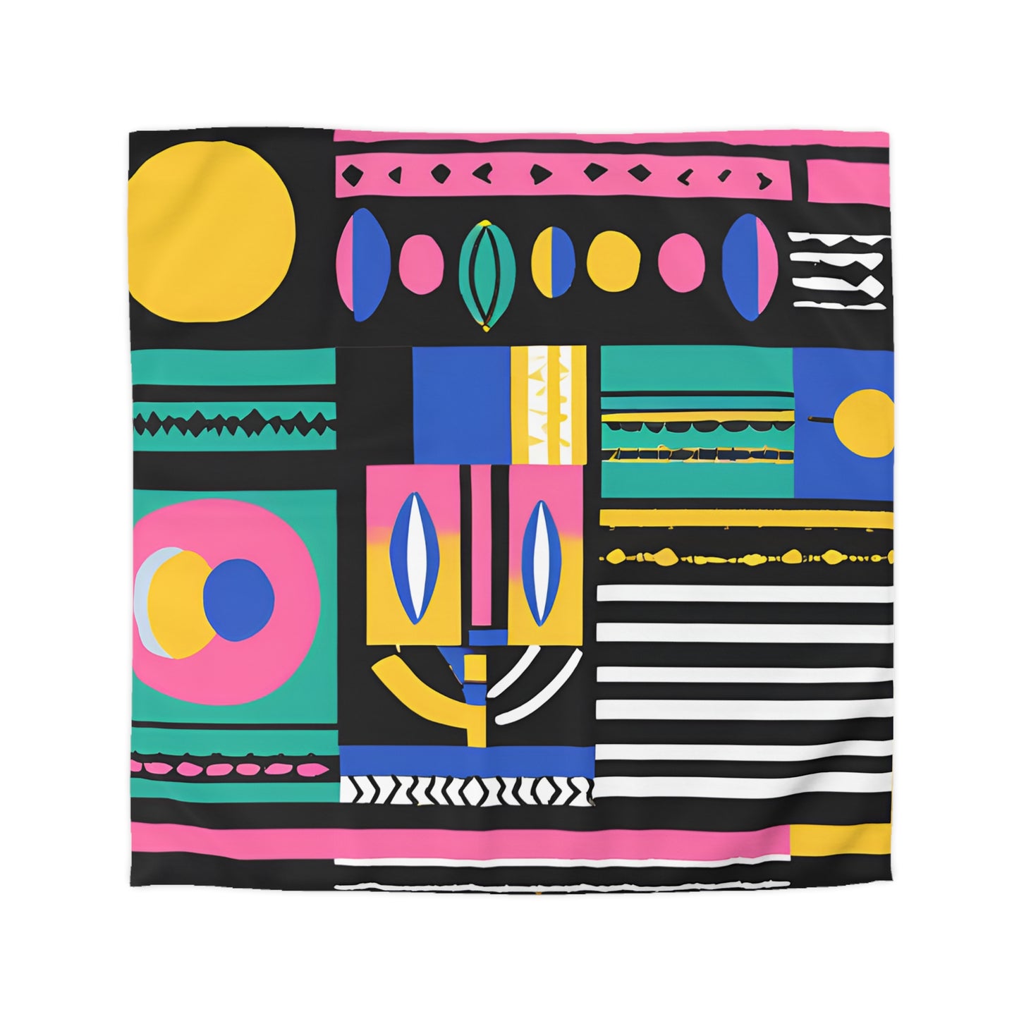 Abstract African Duvet Cover