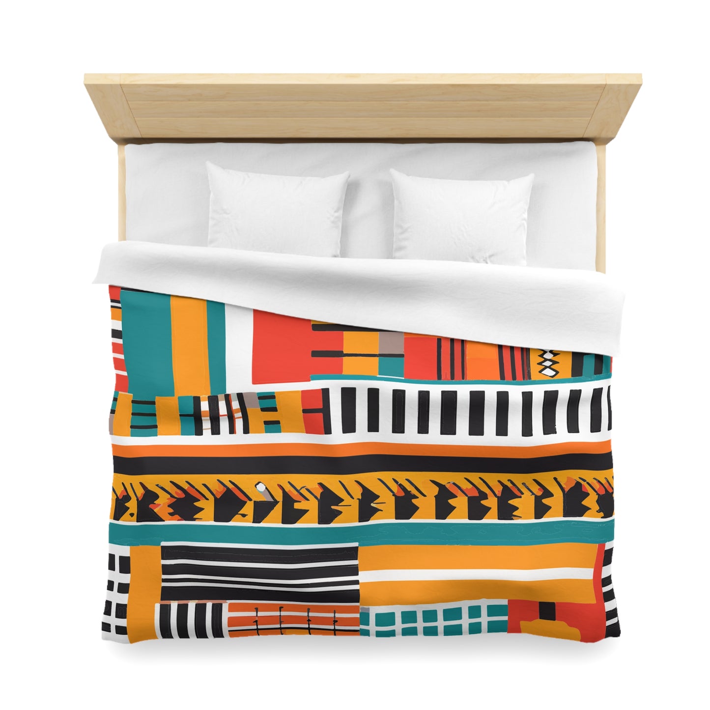 Vibrant Afrocentric Duvet Cover
