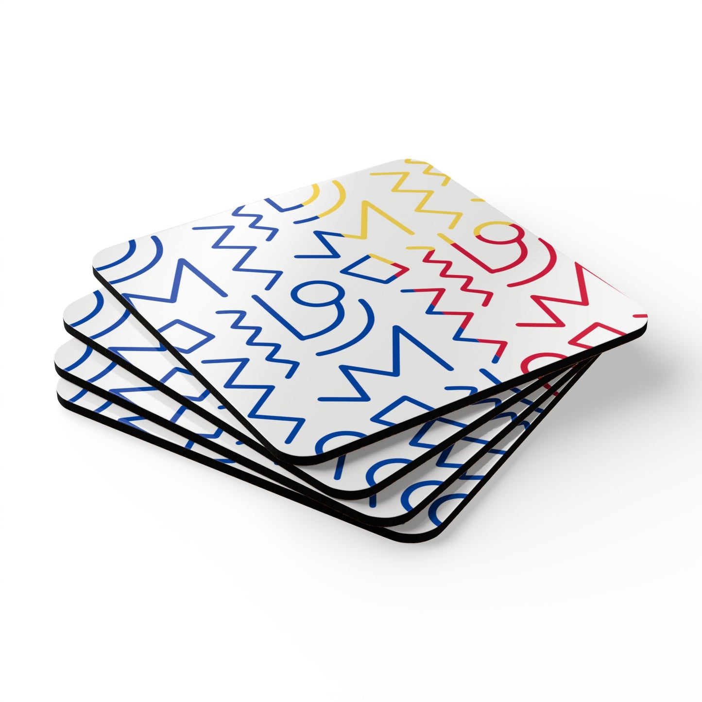 Color Block Tribal Coaster Set
