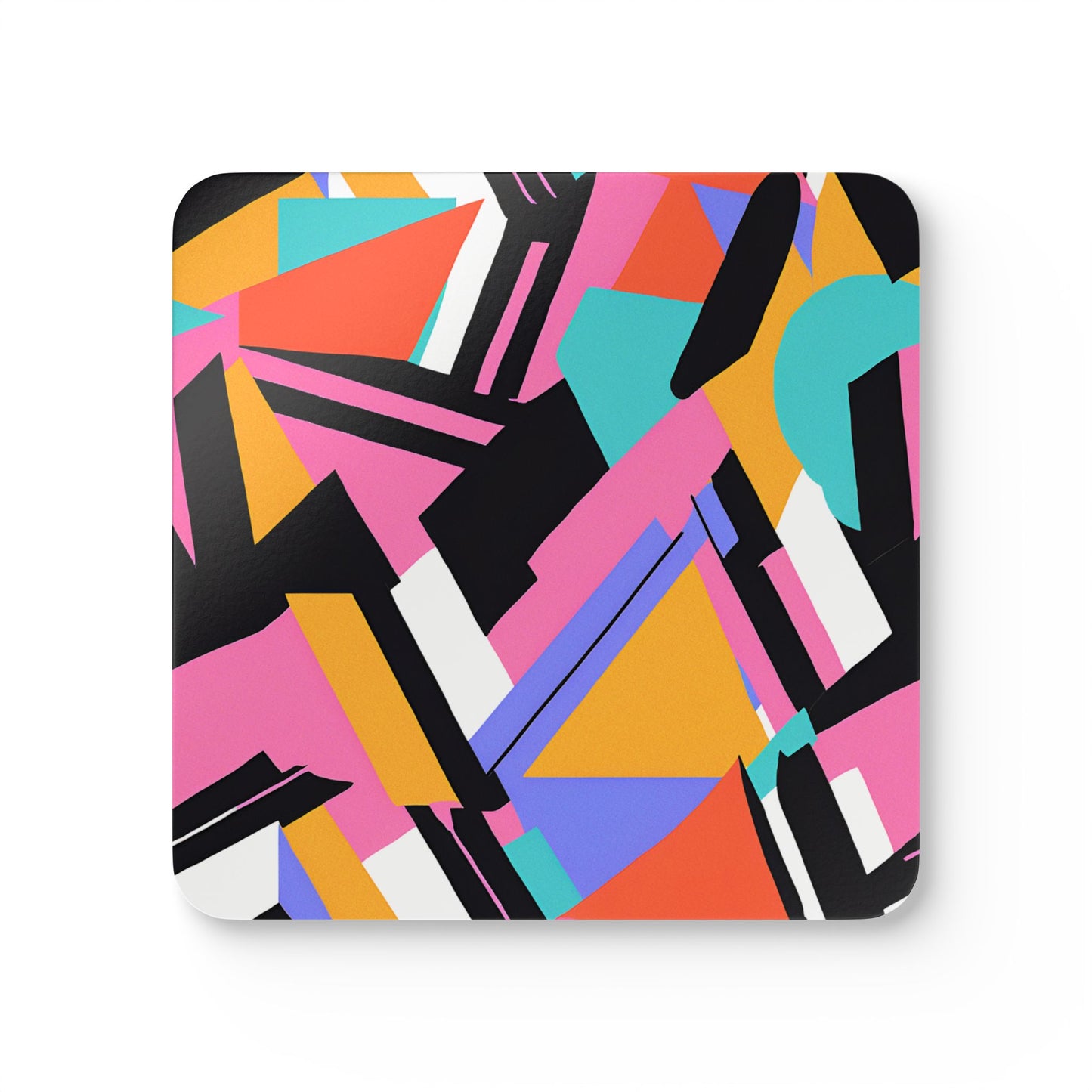 90's Retro Corkwood Coaster Set