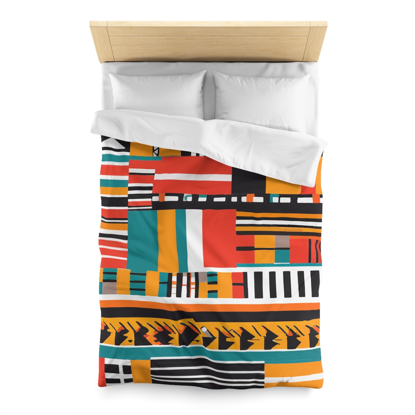 Vibrant Afrocentric Duvet Cover
