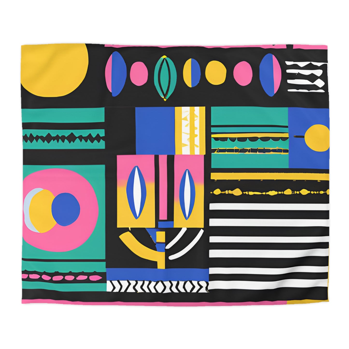 Abstract African Duvet Cover