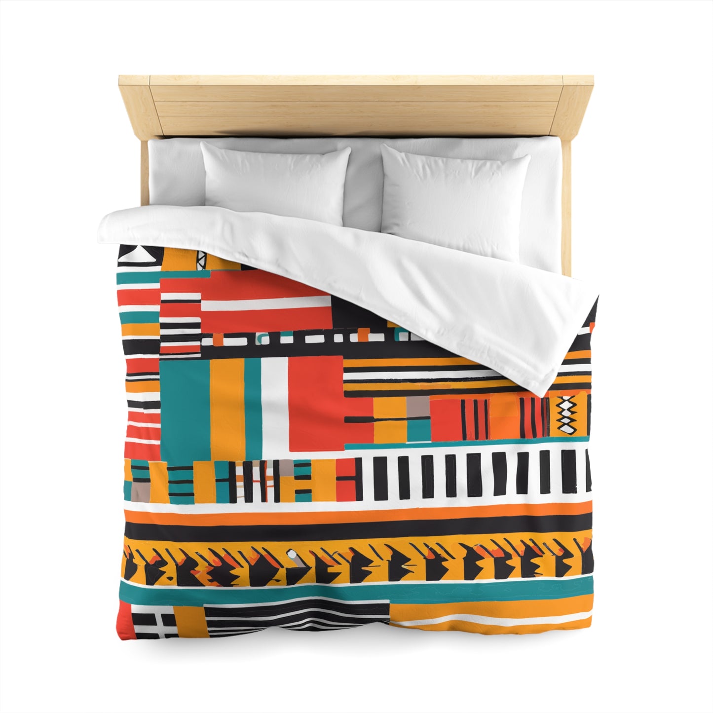 Vibrant Afrocentric Duvet Cover