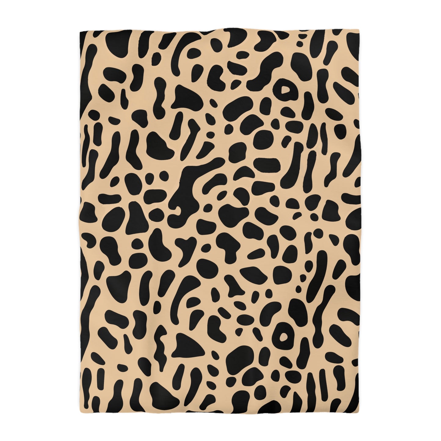 Modern Abstract Leopard Duvet Cover