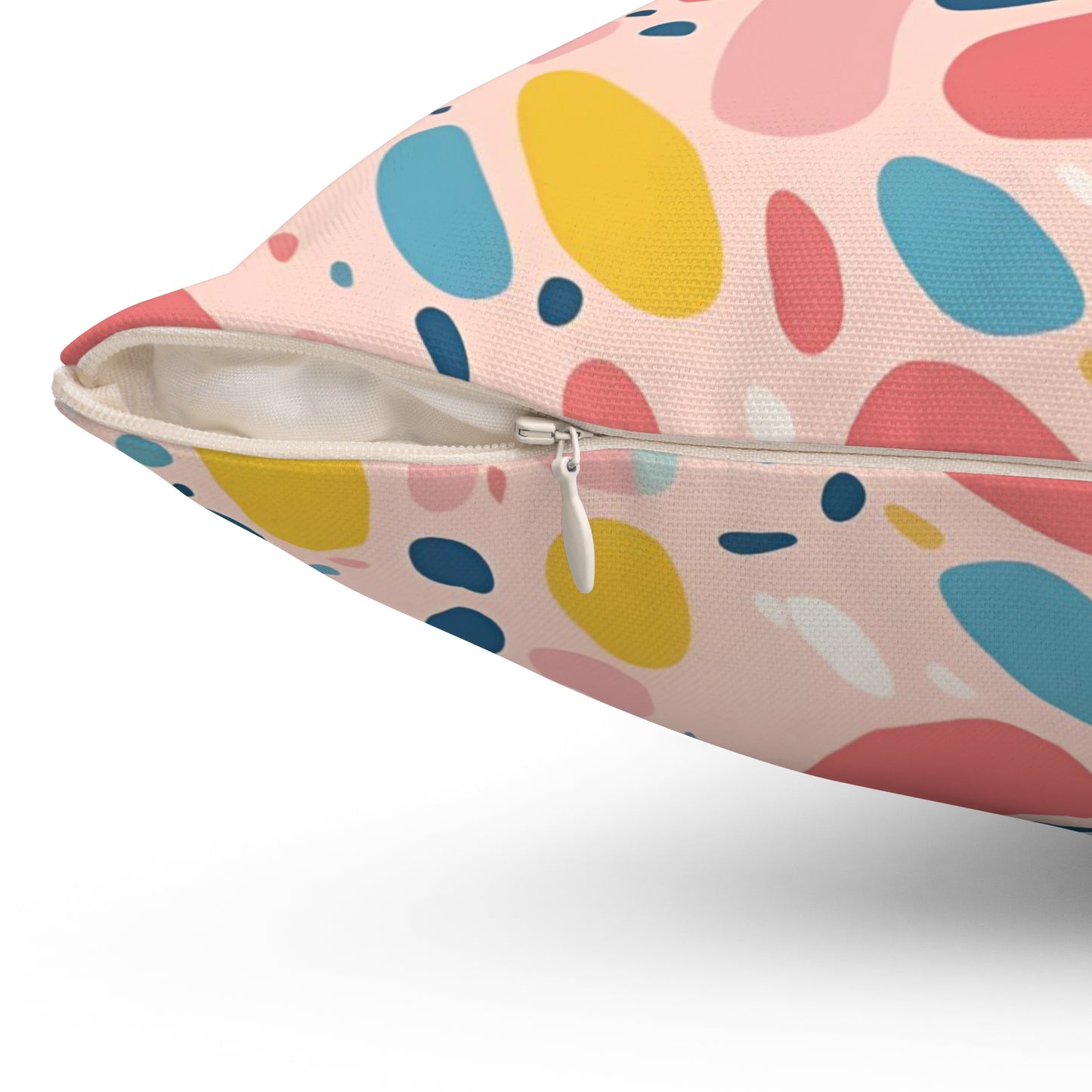 Abstract Terrazzo Throw Pillow