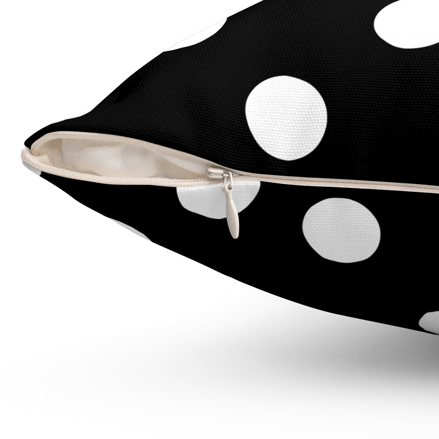 Modern Polka Dots Throw Pillow