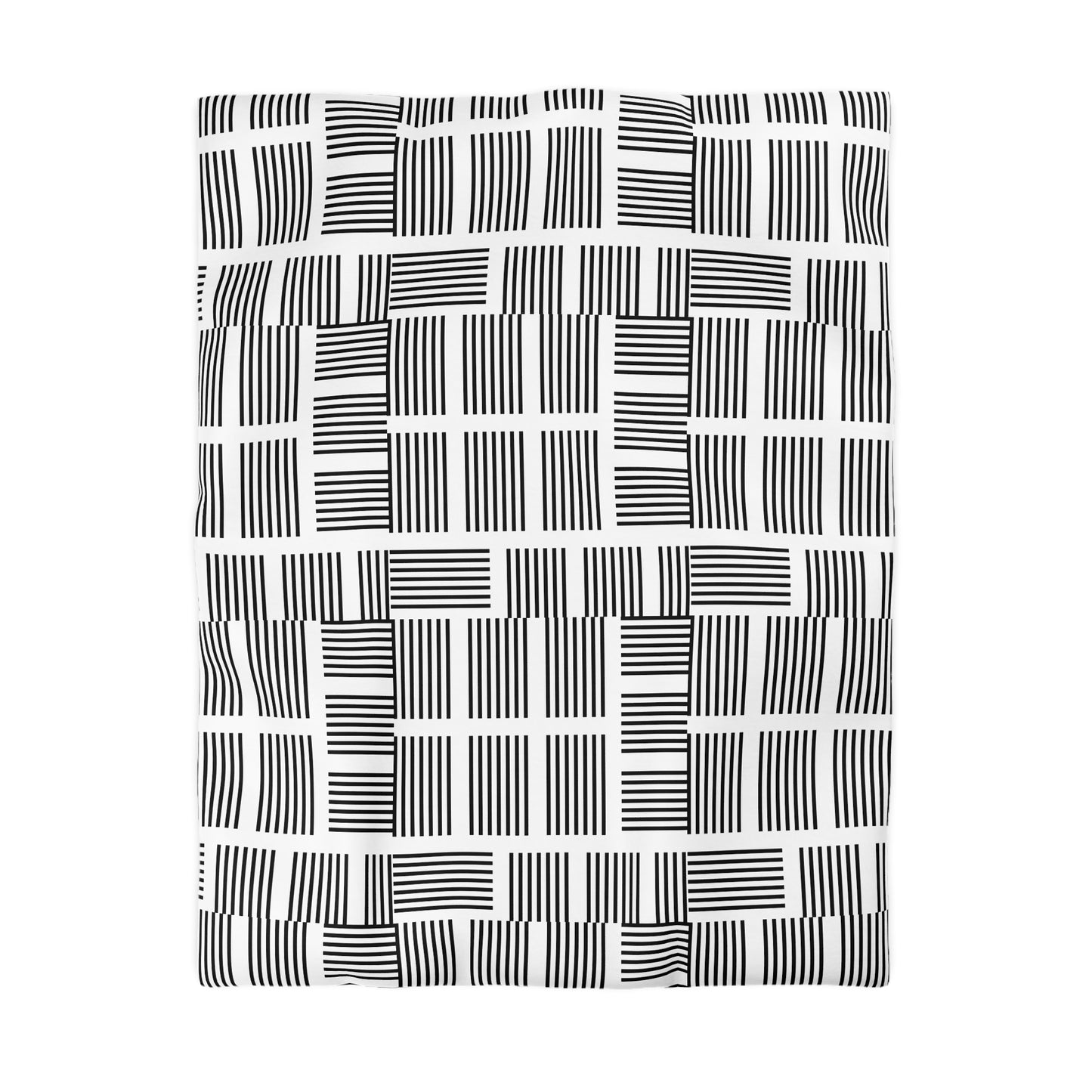Minimalist Lined Duvet Cover