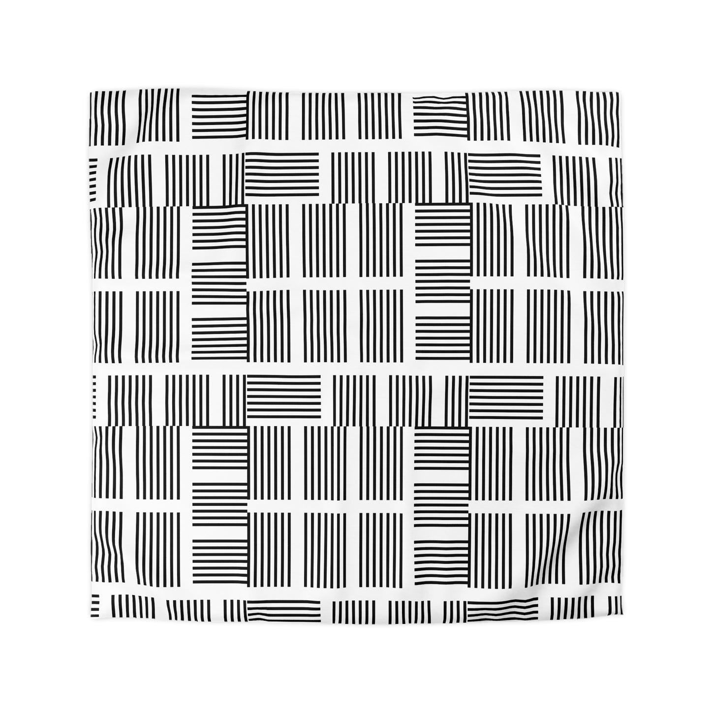 Minimalist Lined Duvet Cover