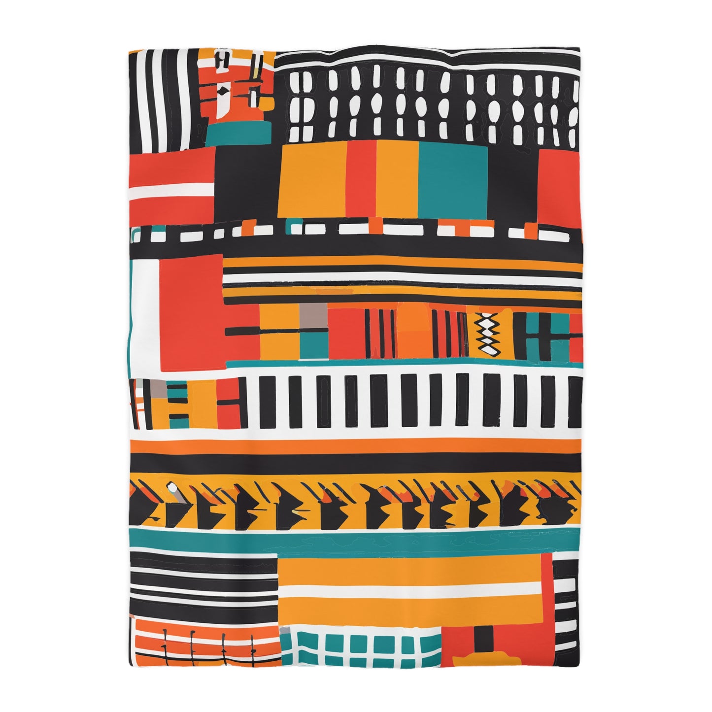 Vibrant Afrocentric Duvet Cover