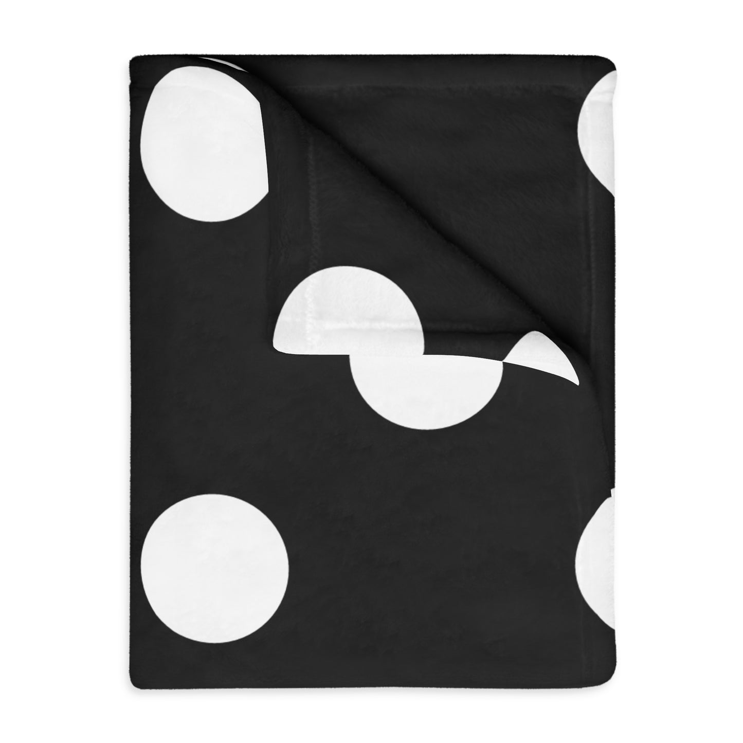 Modern Polka Dots Throw Blanket