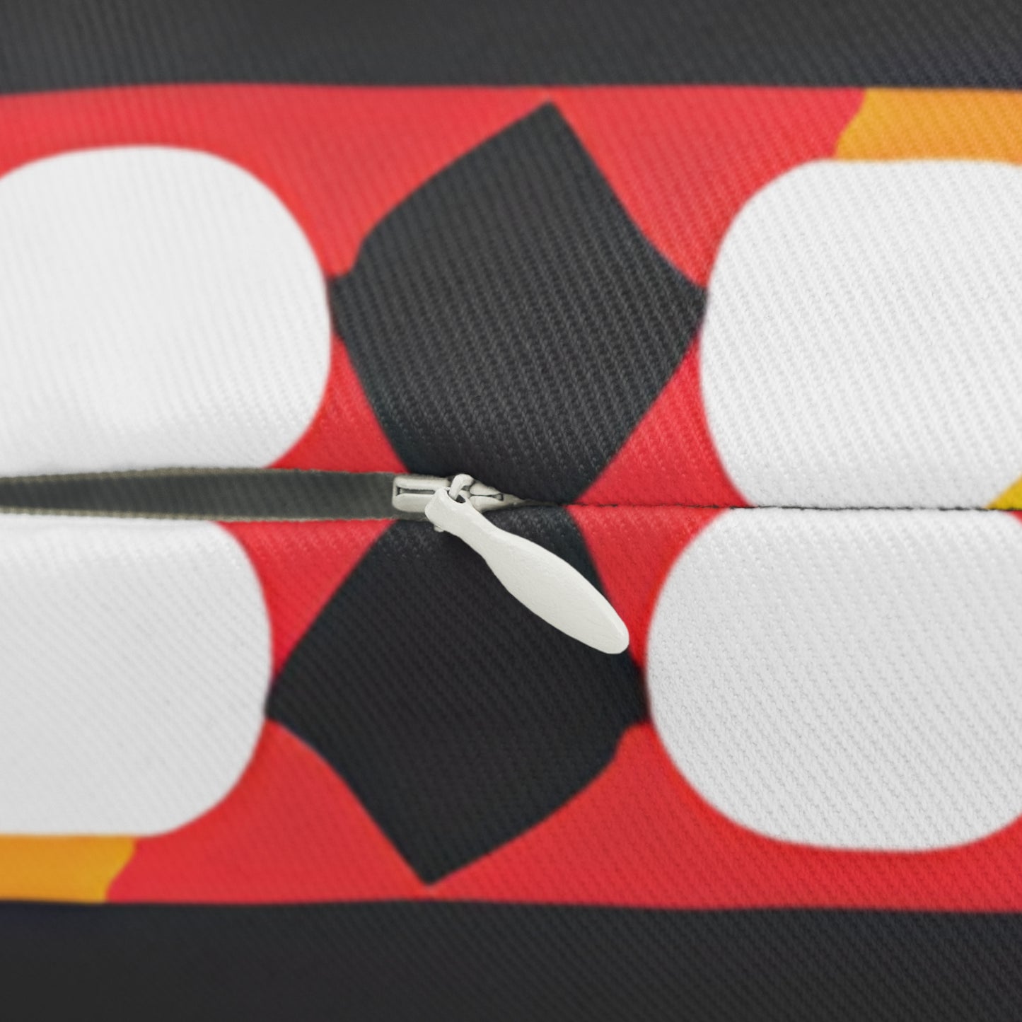 Abstract Geometric Tribal Lumbar Pillow