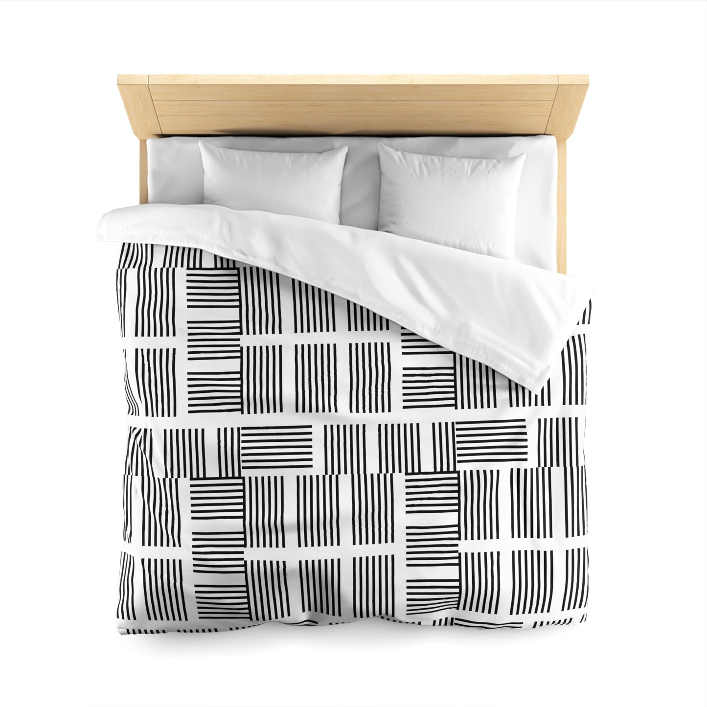 Minimalist Lined Duvet Cover