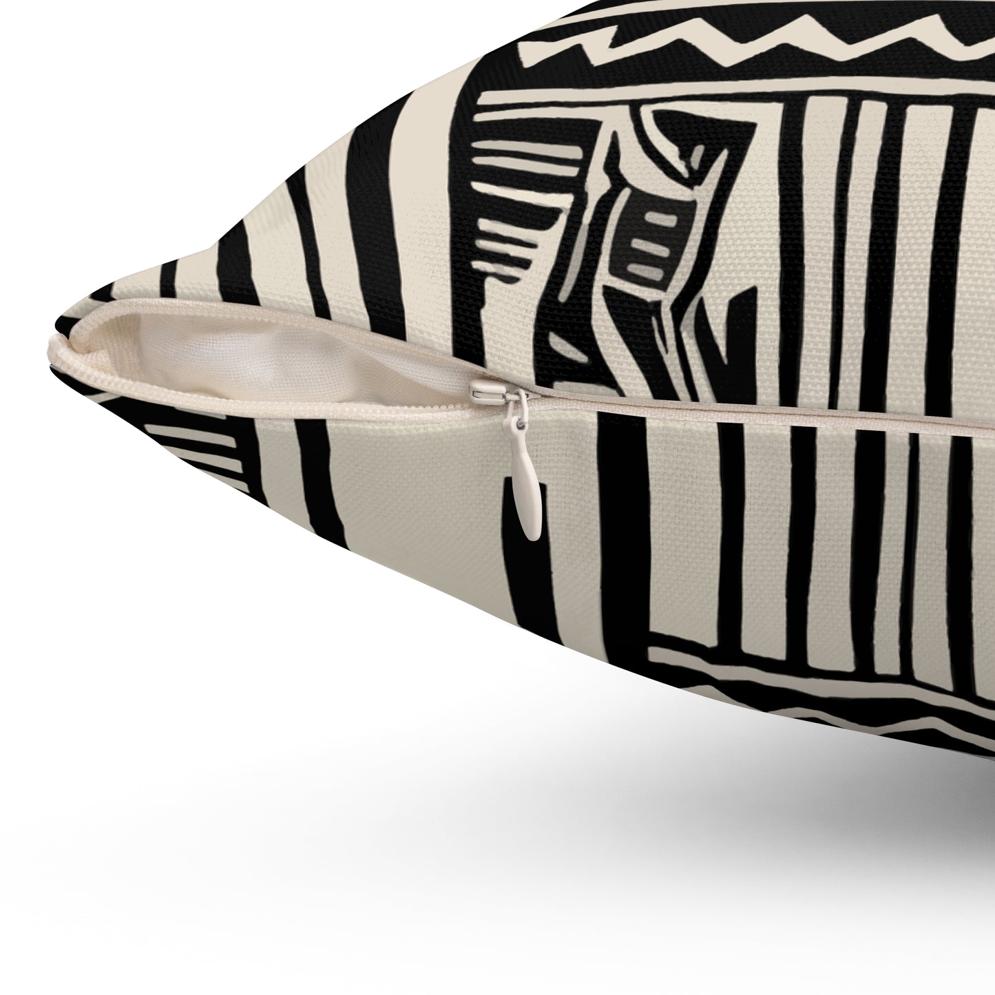 Modern African Tribal Throw Pillow