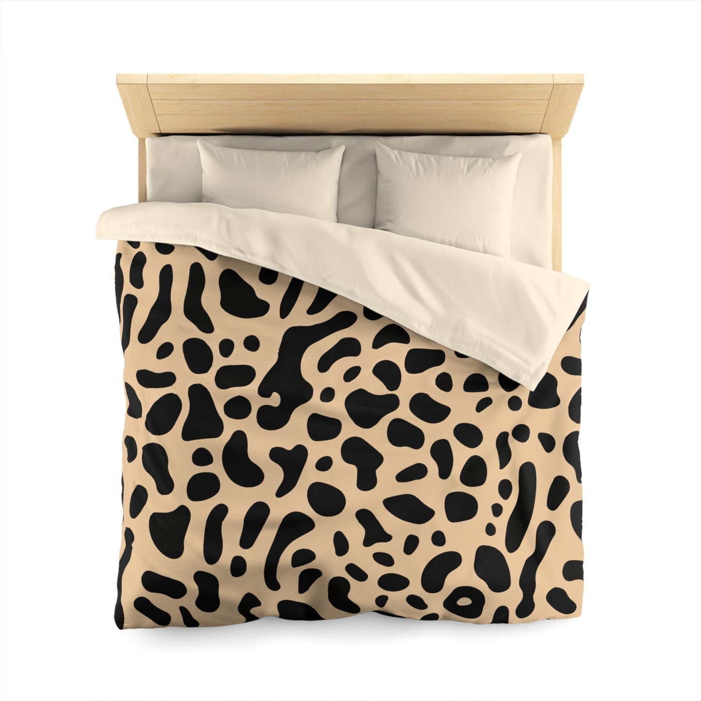 Modern Abstract Leopard Duvet Cover