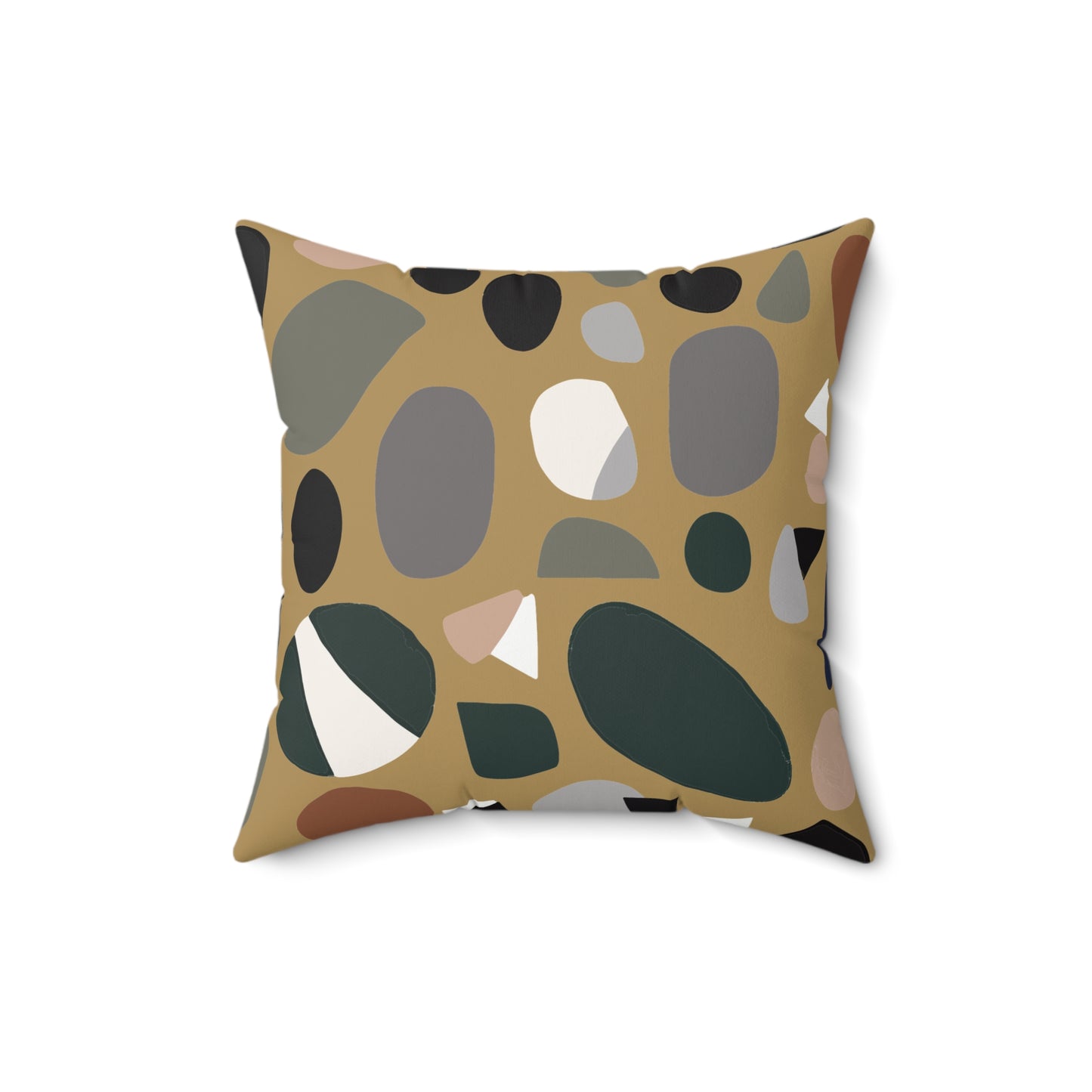 Modern Terrazzo Throw Pillow
