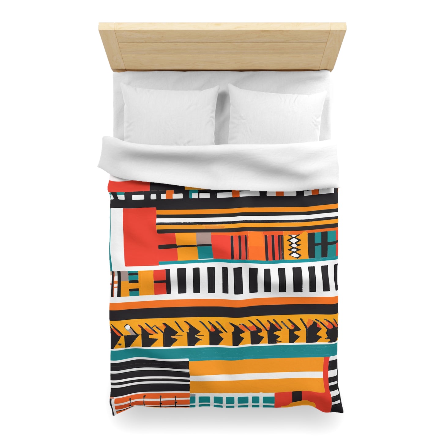 Vibrant Afrocentric Duvet Cover