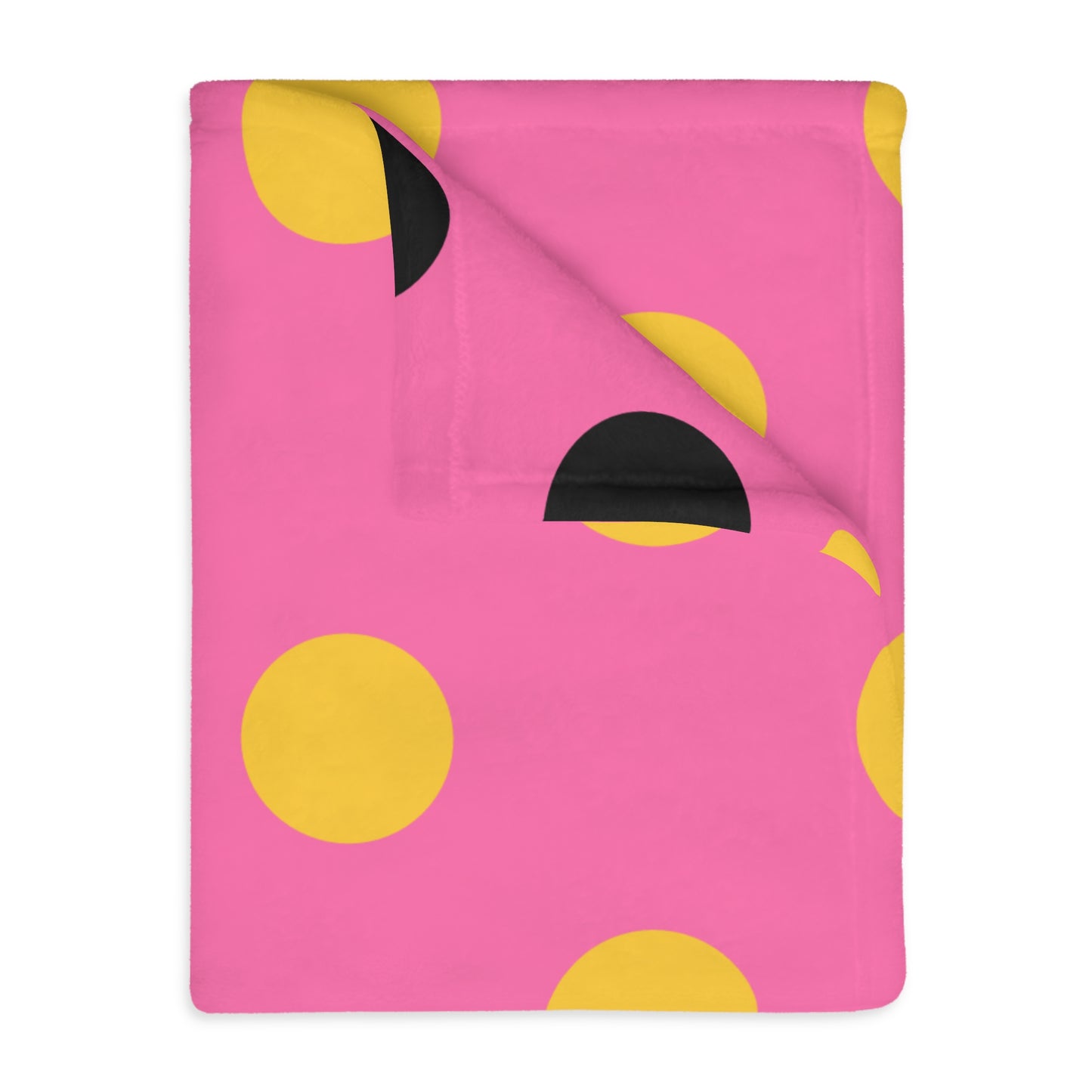 Modern Polka Dots Throw Blanket