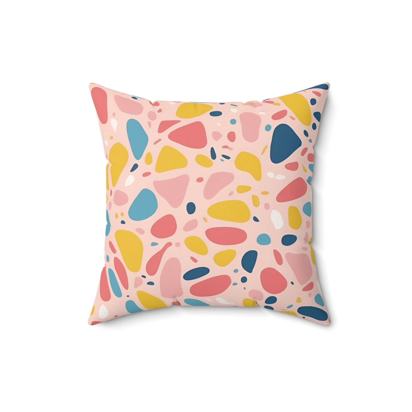 Abstract Terrazzo Throw Pillow