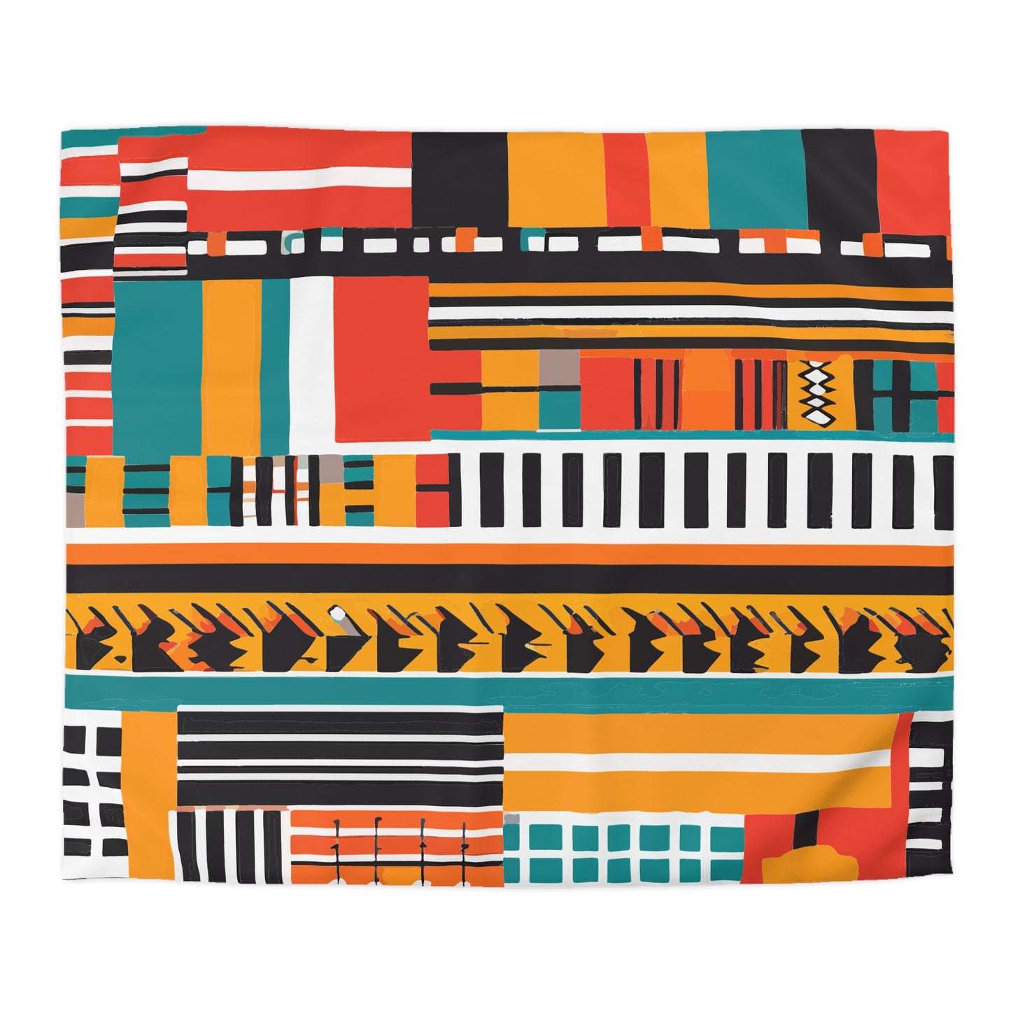 Vibrant Afrocentric Duvet Cover