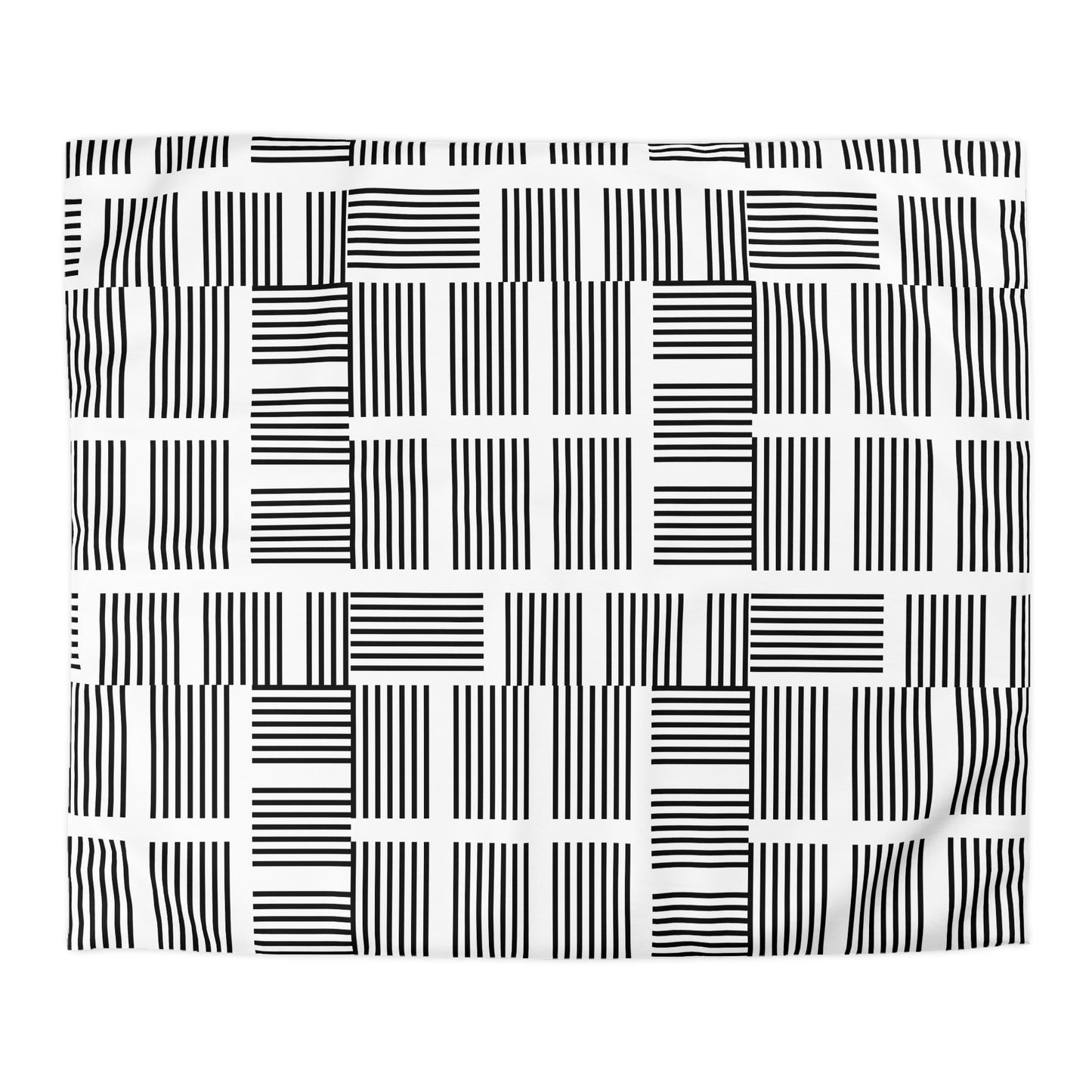 Minimalist Lined Duvet Cover