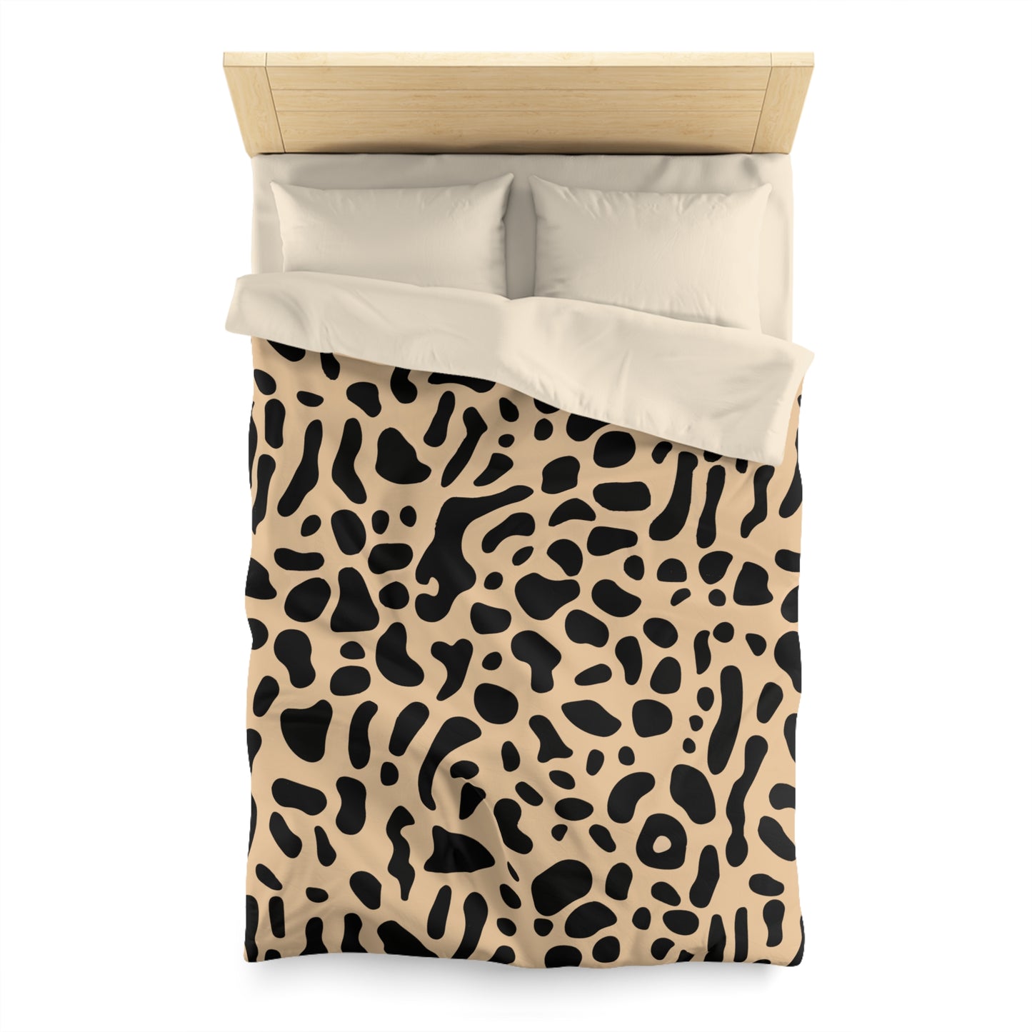 Modern Abstract Leopard Duvet Cover