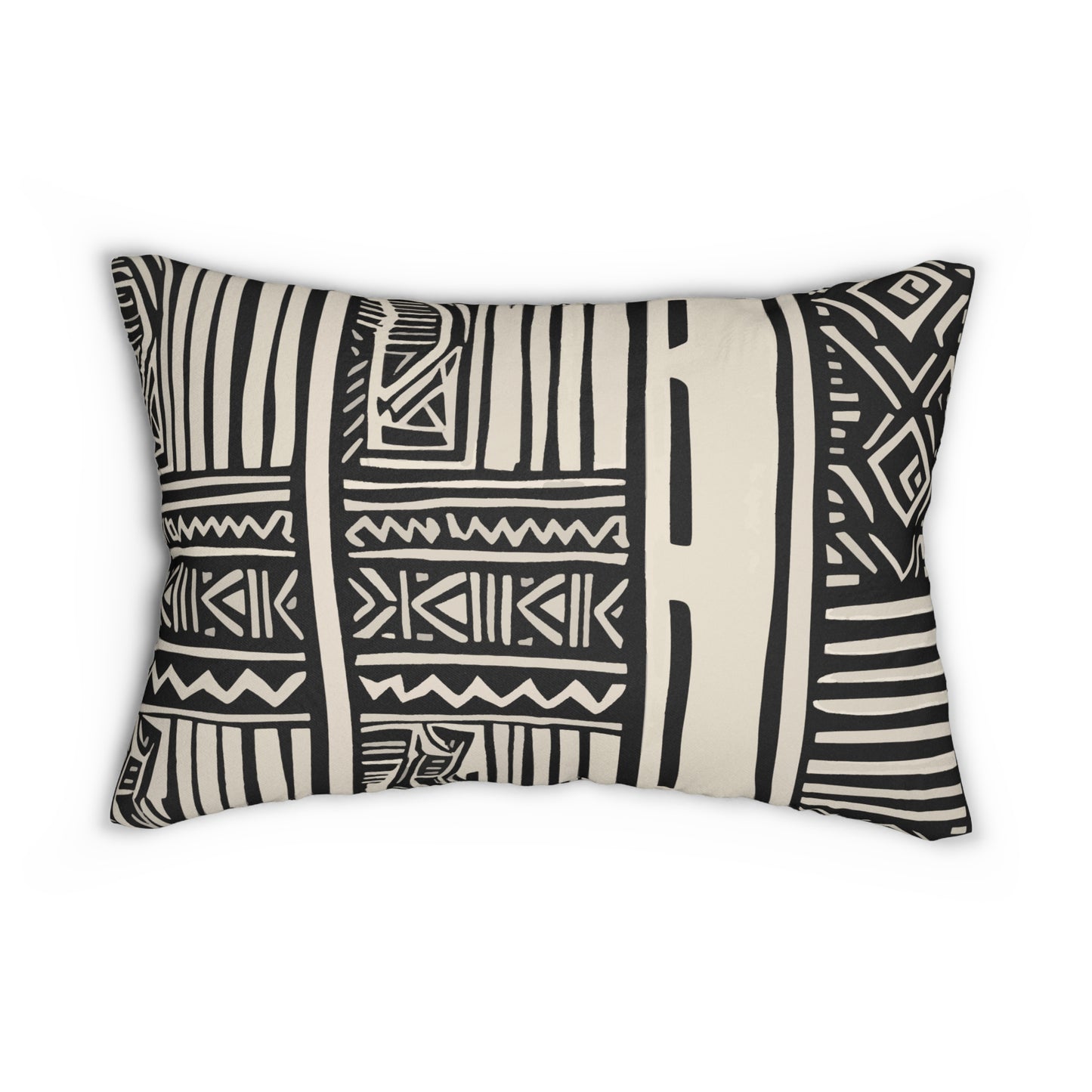Modern African Tribal Lumbar Pillow