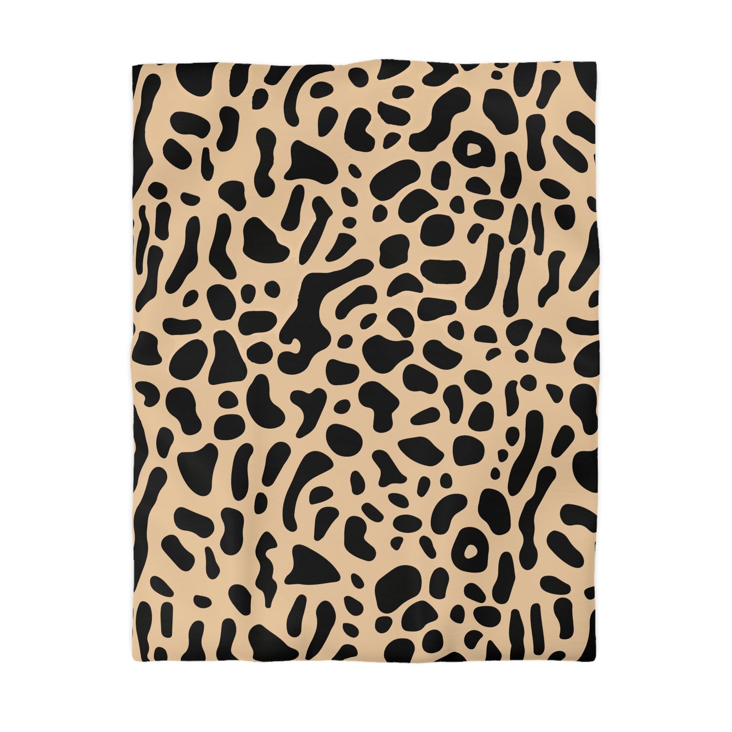 Modern Abstract Leopard Duvet Cover