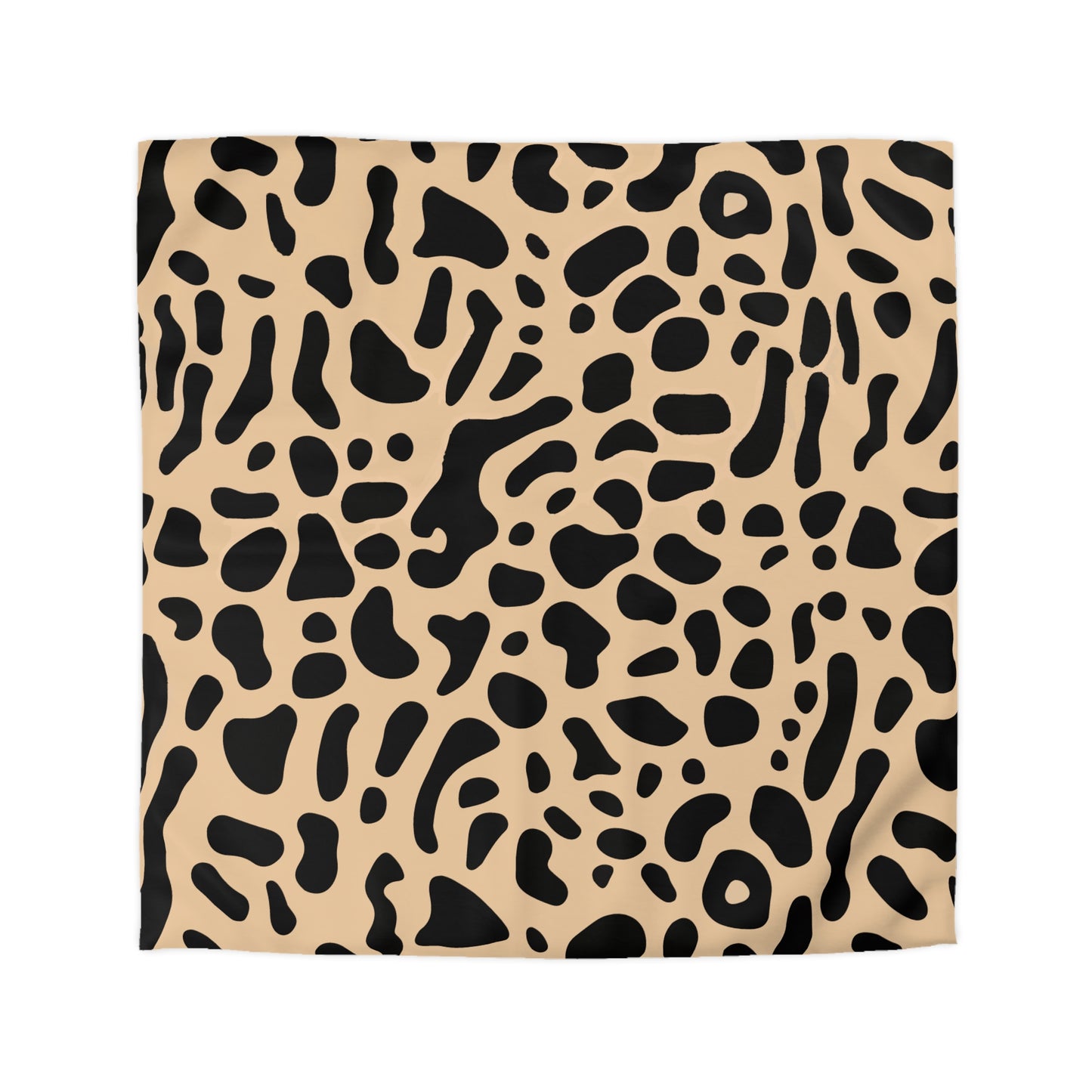 Modern Abstract Leopard Duvet Cover