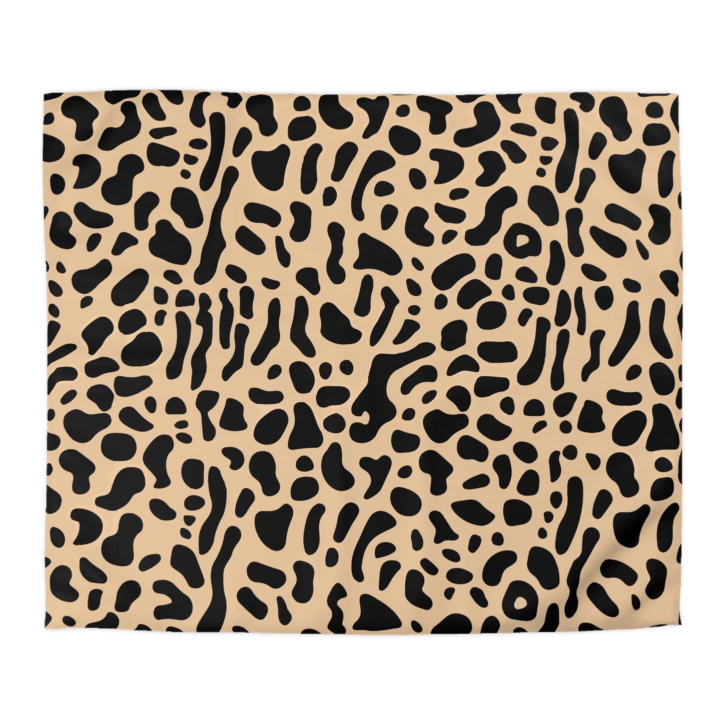 Modern Abstract Leopard Duvet Cover