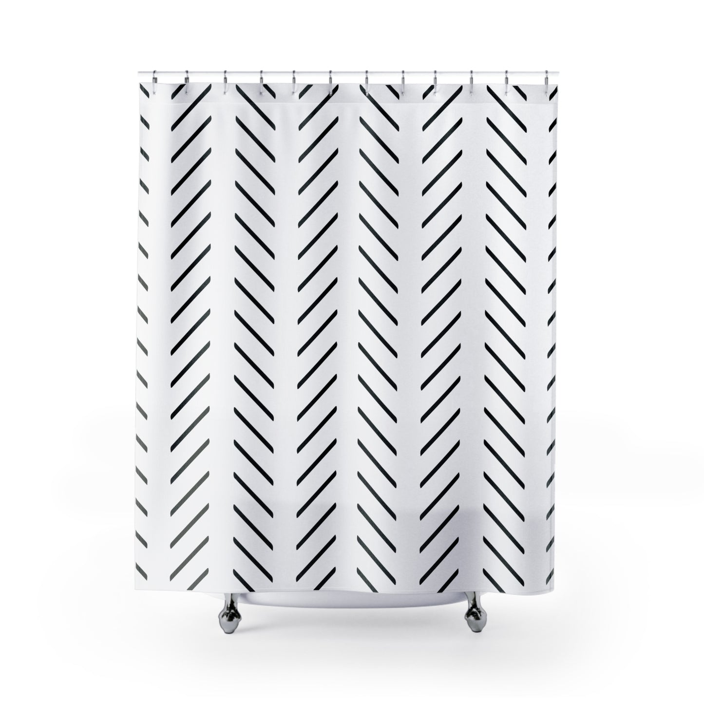 Tribal Chevron Shower Curtain
