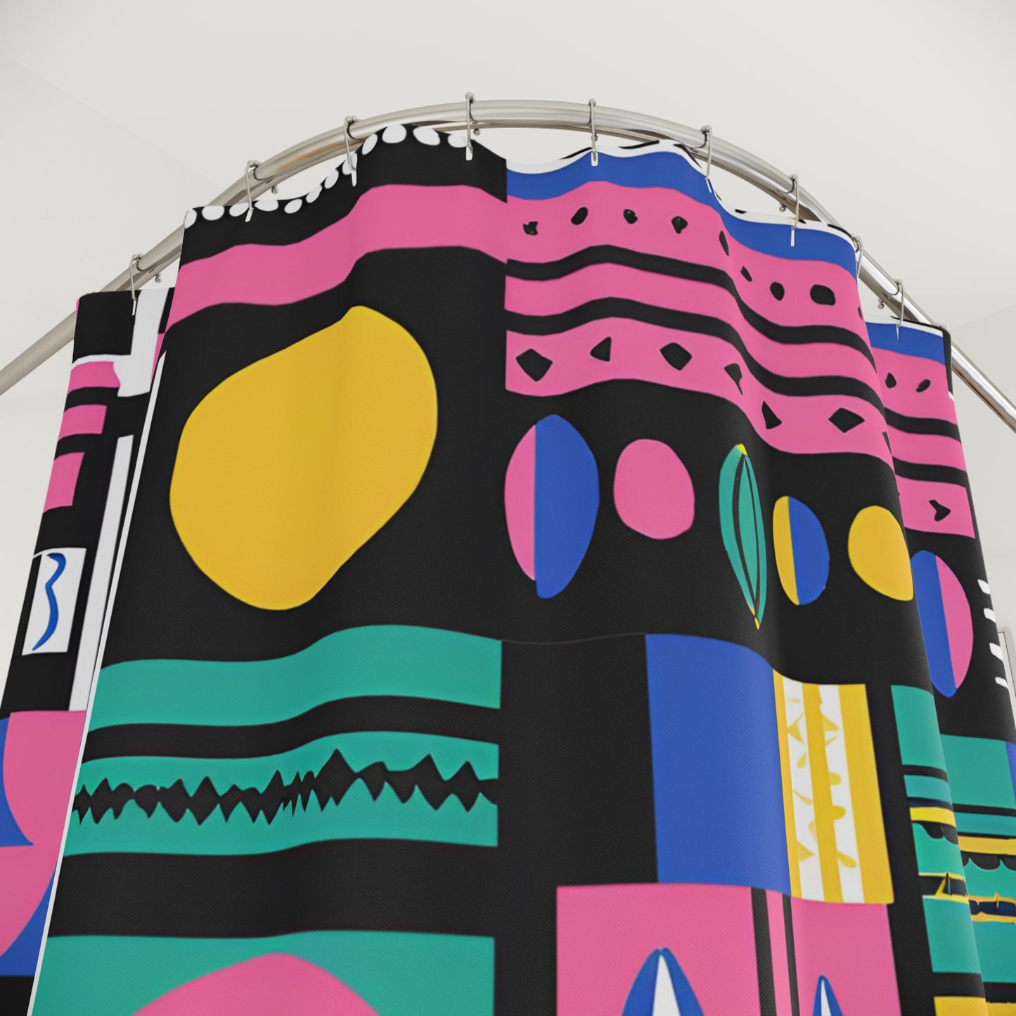 Abstract African Shower Curtain
