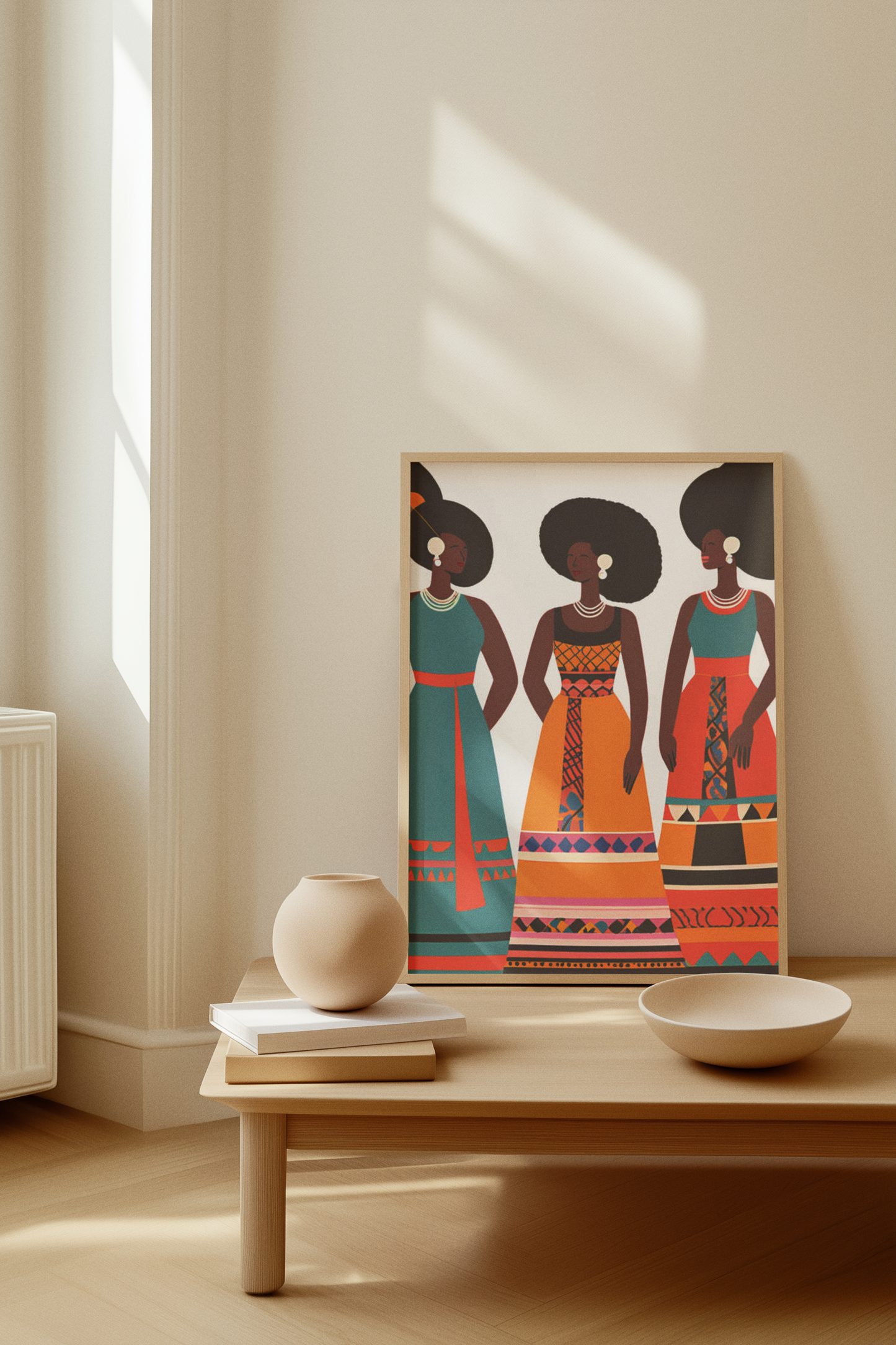 Sacred Threads - Afrocentric Wall Tapestry