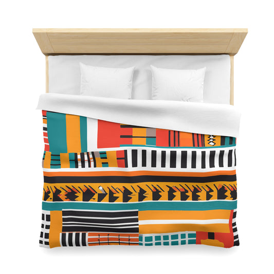Vibrant Afrocentric Duvet Cover