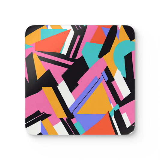 90's Retro Corkwood Coaster Set