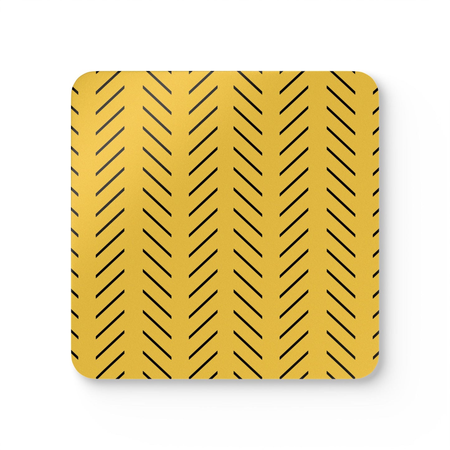 Tribal Chevron Corkwood Coaster Set