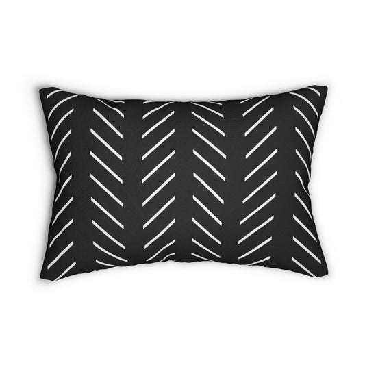 Tribal Chevron Lumbar Pillow