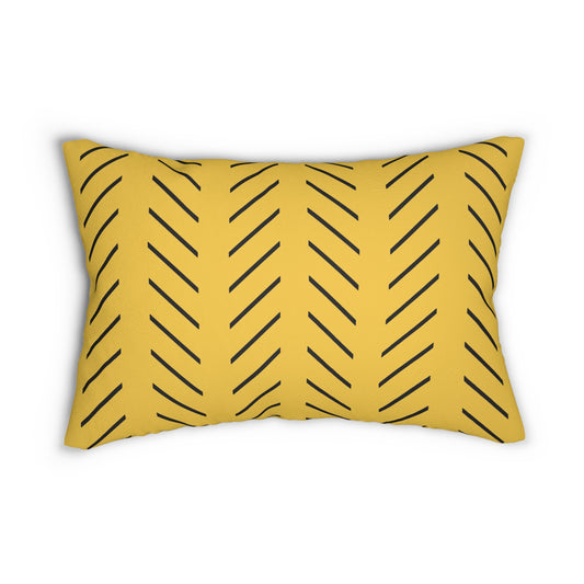 Tribal Chevron Lumbar Pillow