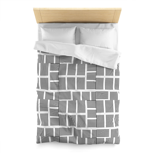 Minimalist  Lined Duvet Cover