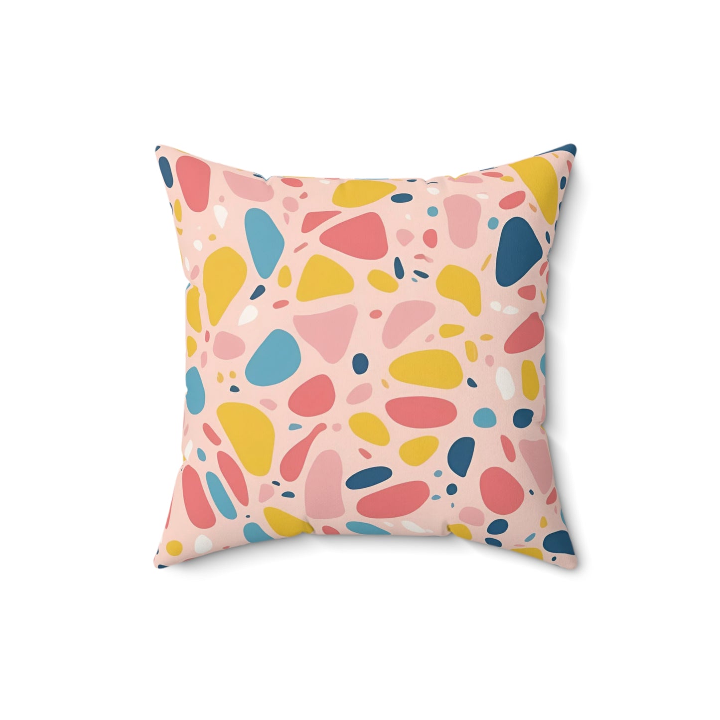 Abstract Terrazzo Throw Pillow