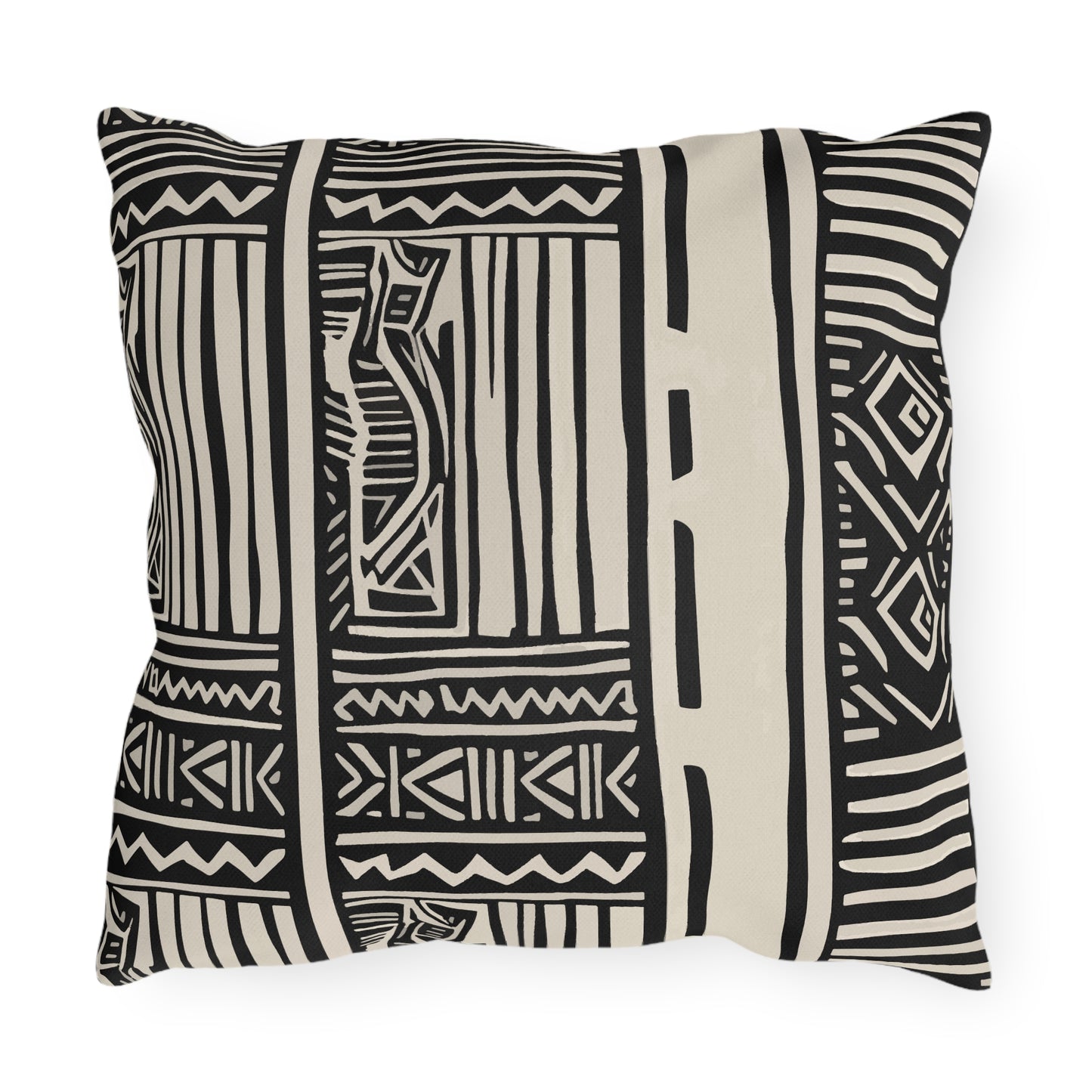 Modern African Tribal Outdoor Pillow