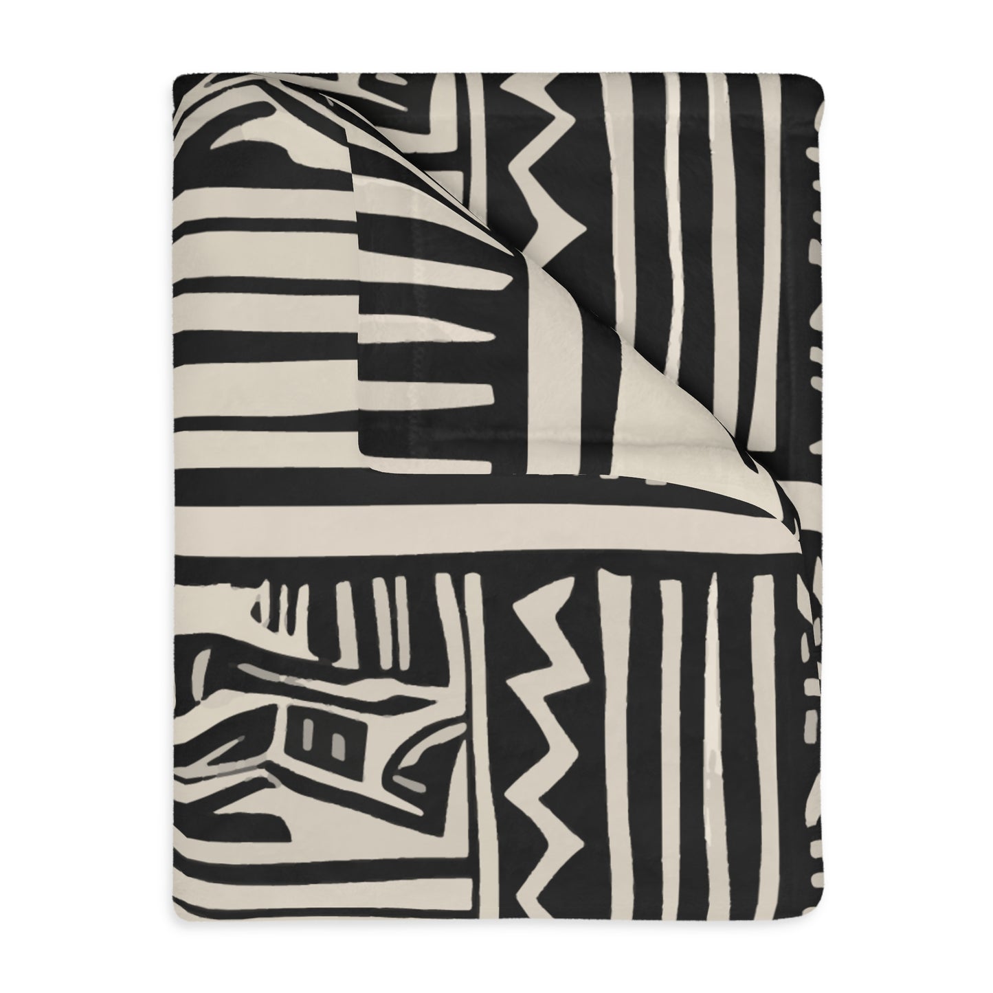 Modern African Tribal Throw Blanket