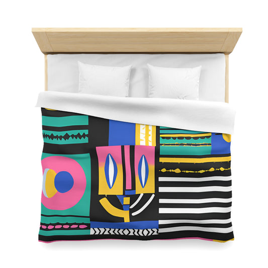 Abstract African Duvet Cover