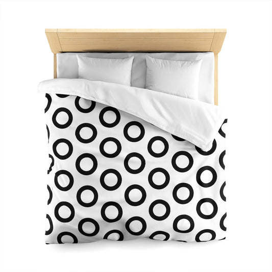 Modern Geometric Circles Duvet Cover