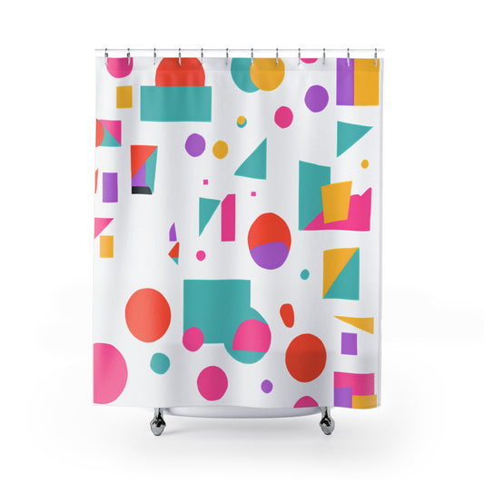 90’s Throwback Shower Curtain