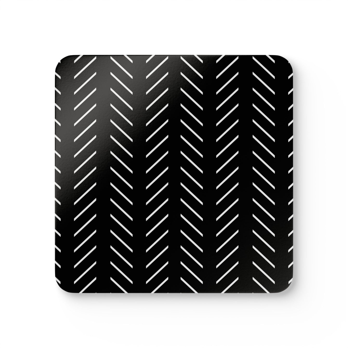 Tribal Chevron Corkwood Coaster Set
