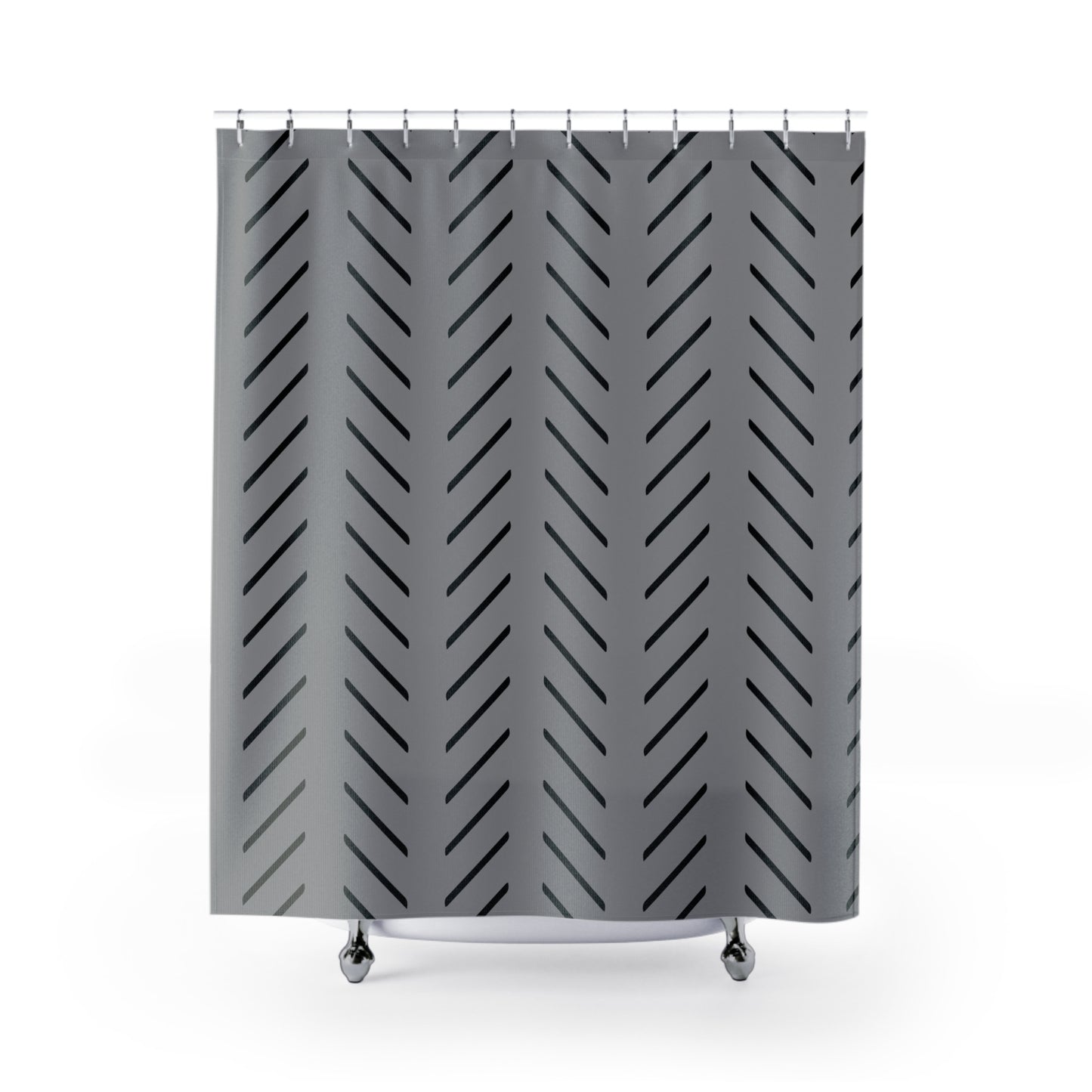 Tribal Chevron Shower Curtain