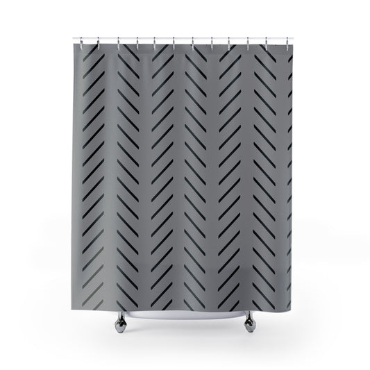Tribal Chevron Shower Curtain