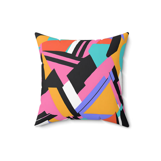 90’s Retro Throw Pillow