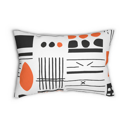 Modern Tribal Lumbar Pillow